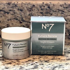 No 7 beauty Future Renew Damage Reversal Night Cream, 50 ml brand new in box